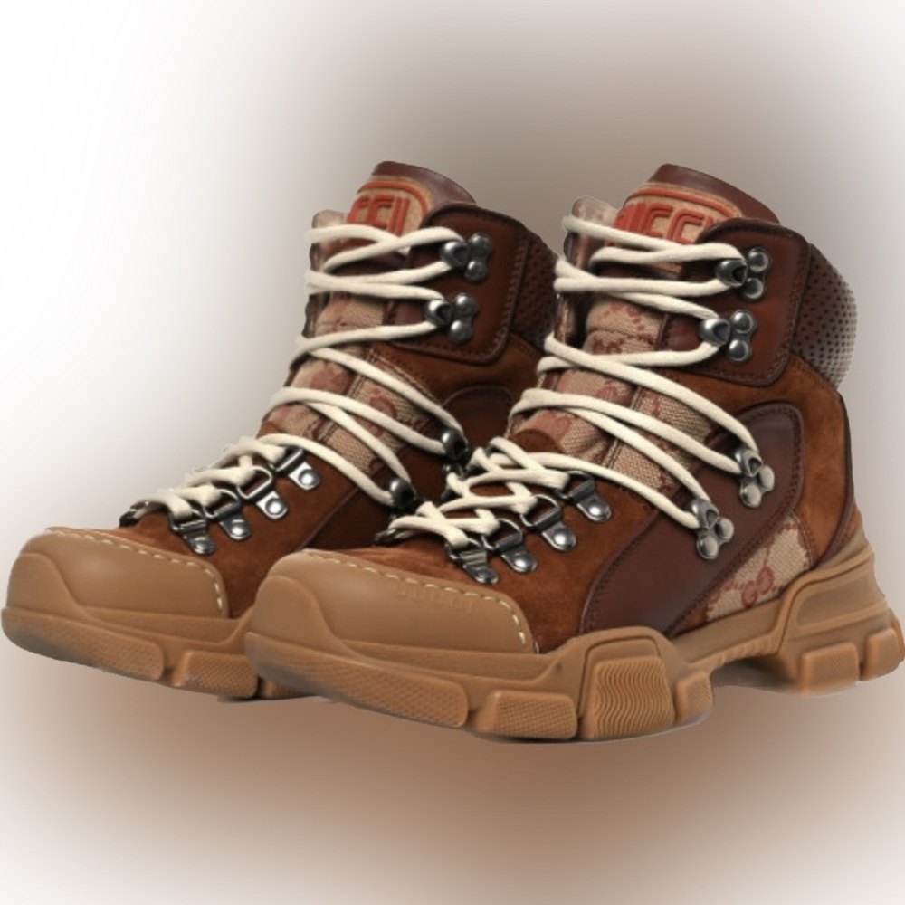 Gucci Womens Flashtrek High-Top Sneakers